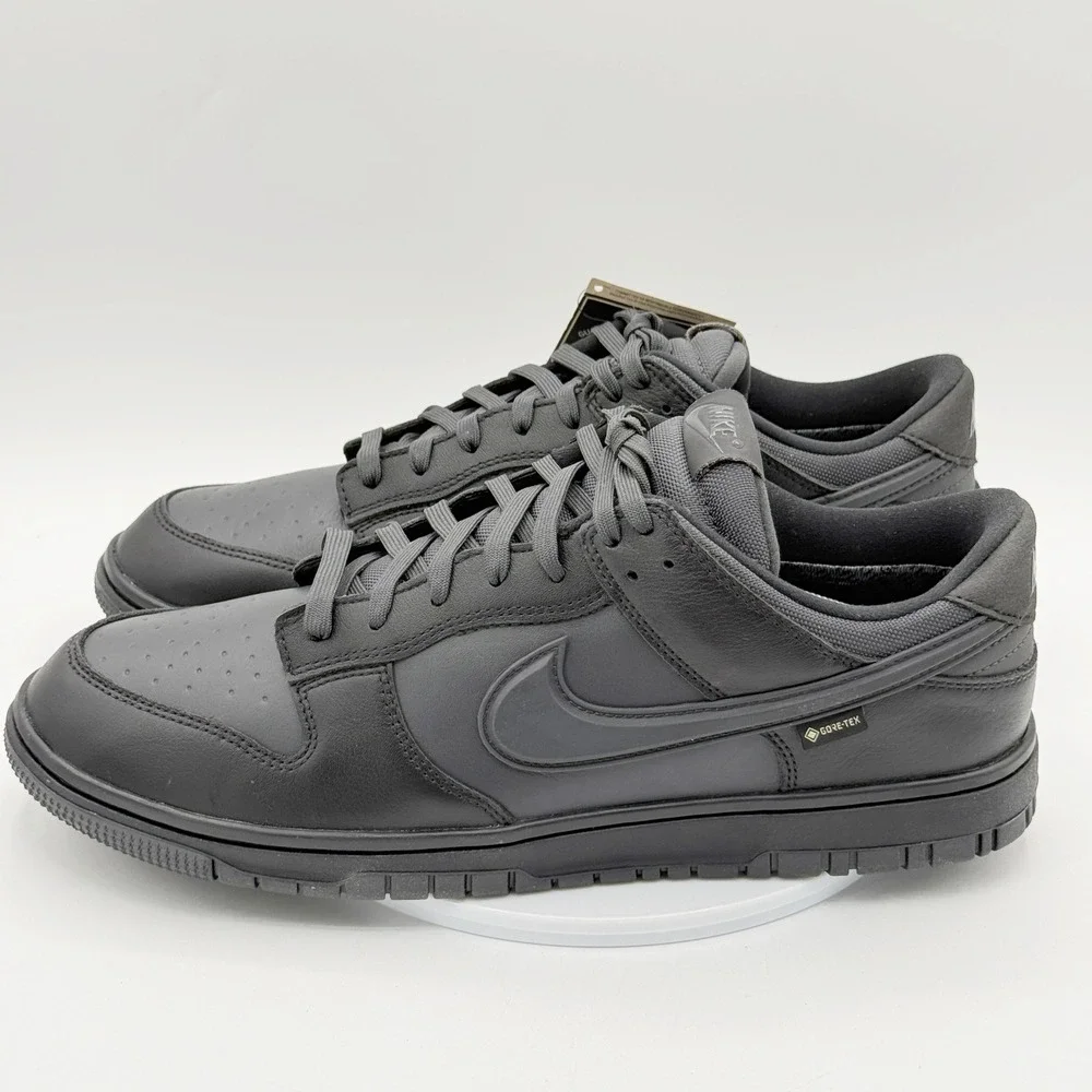 Nike Dunk Low GTX Gore-Tex Shoes Size 14 Mens Black/Off Noir HQ2053-001, NEW